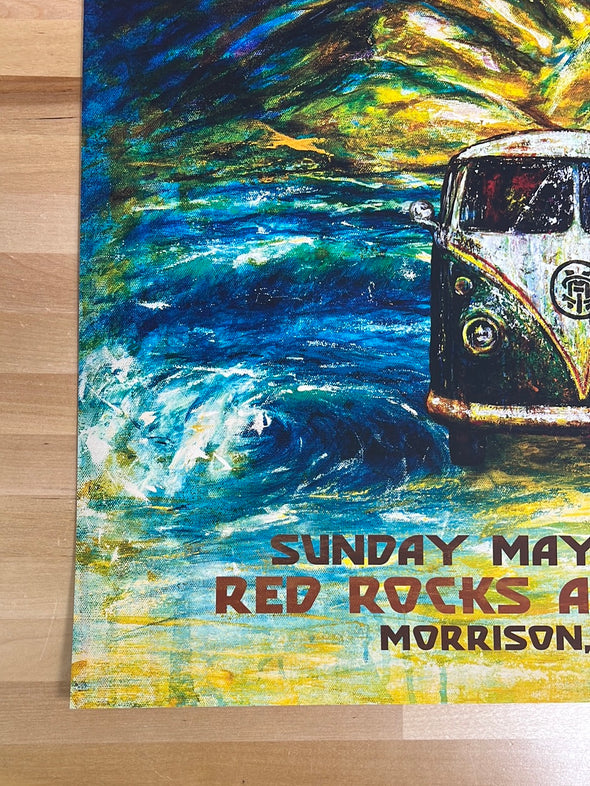 Stephen, Ziggy Marley Ben Harper - 2022 poster Red Rocks Morrison, CO