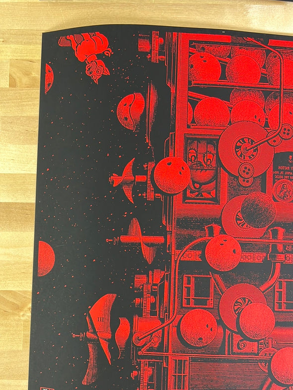 The White Stripes - 2021 Rob Jones poster Greatest Hits Red/Black