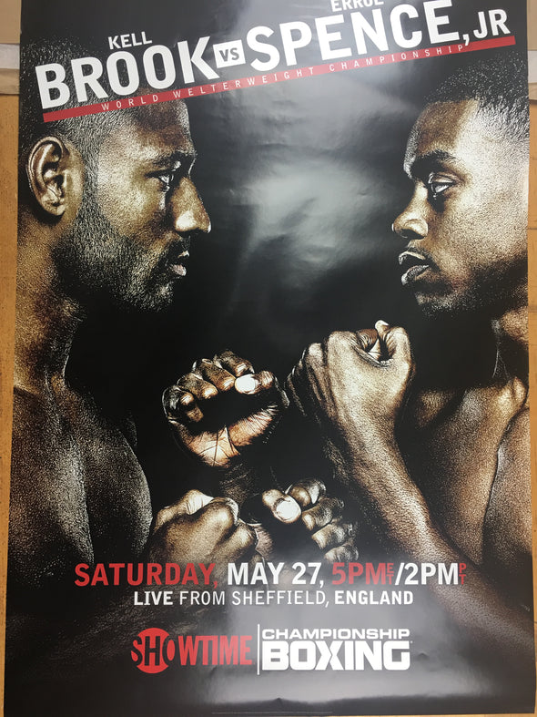 Boxing - 2017 Poster Brook vs Spence