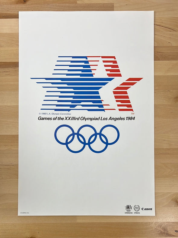 Canon Olympic Commemorative Series 1984  - poster 1984 Los Angeles, CA