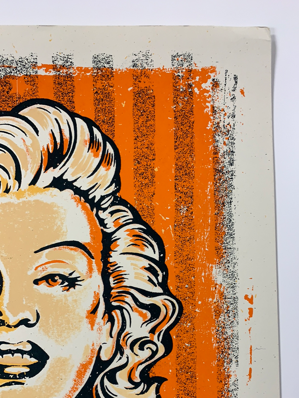 Marilyn Monroe - 2015 Lars P Krause poster print Hollywood Icon Pin-Up's