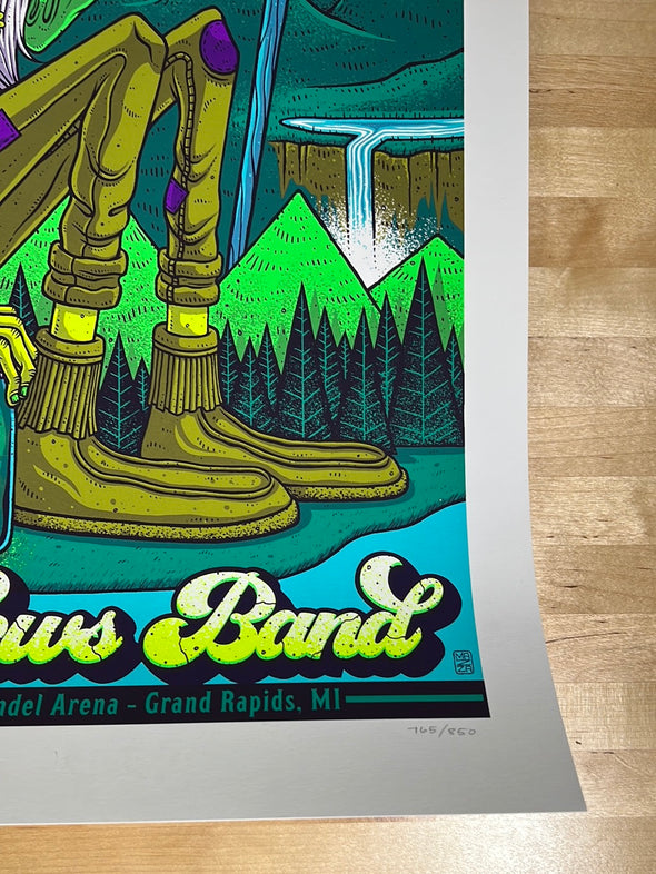 Dave Matthews Band - 2021 Jim Mazza poster Grand Rapids, MI