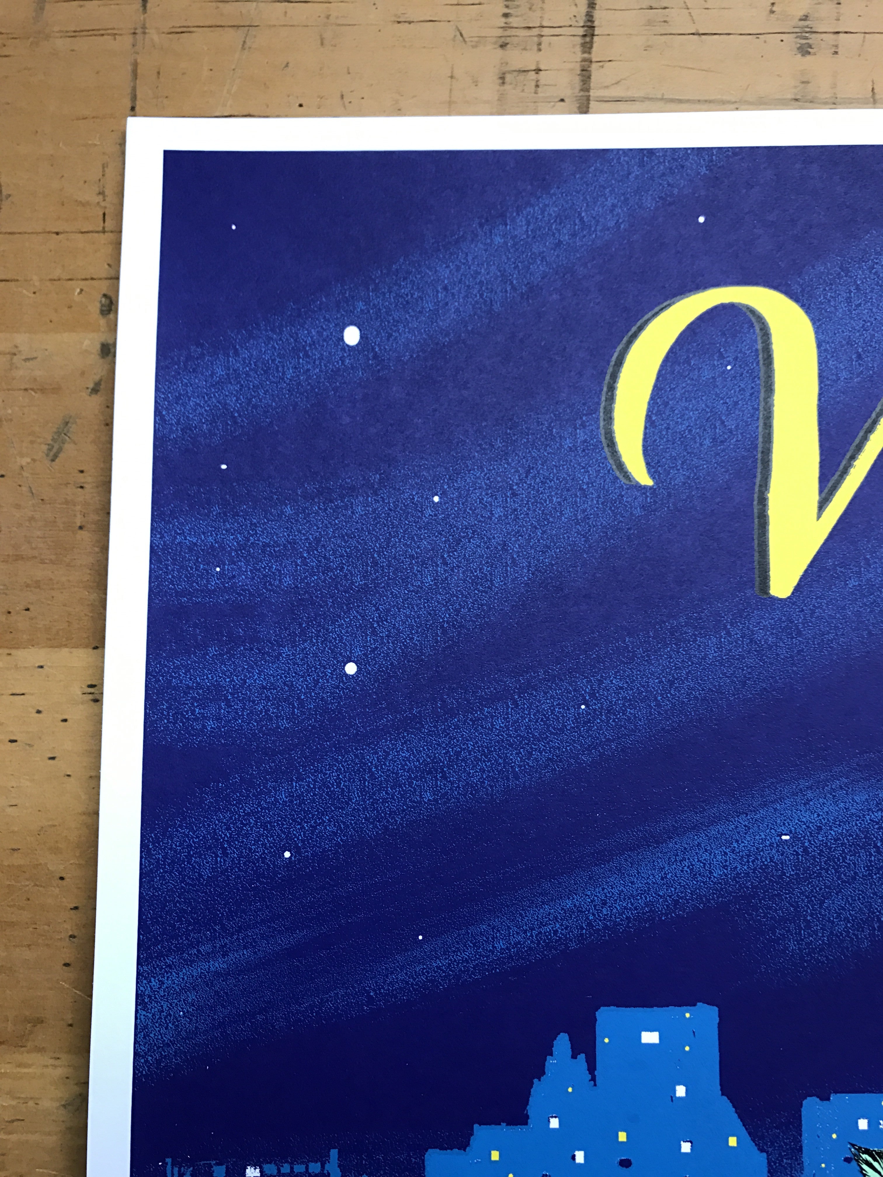 Wilco - 2017 Matt Saunders poster Beacon Theatre New York Rabbit Porta ...