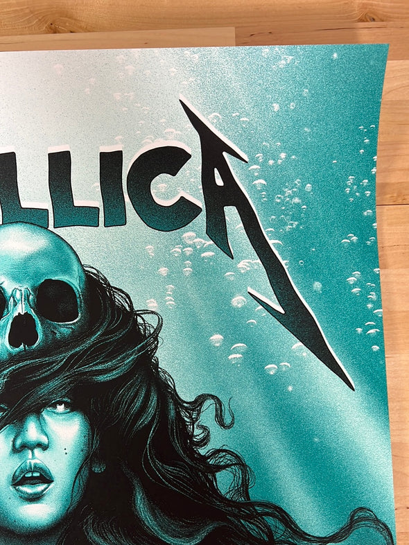 Metallica - 2019 Sara Deck poster Barcelona, Spain