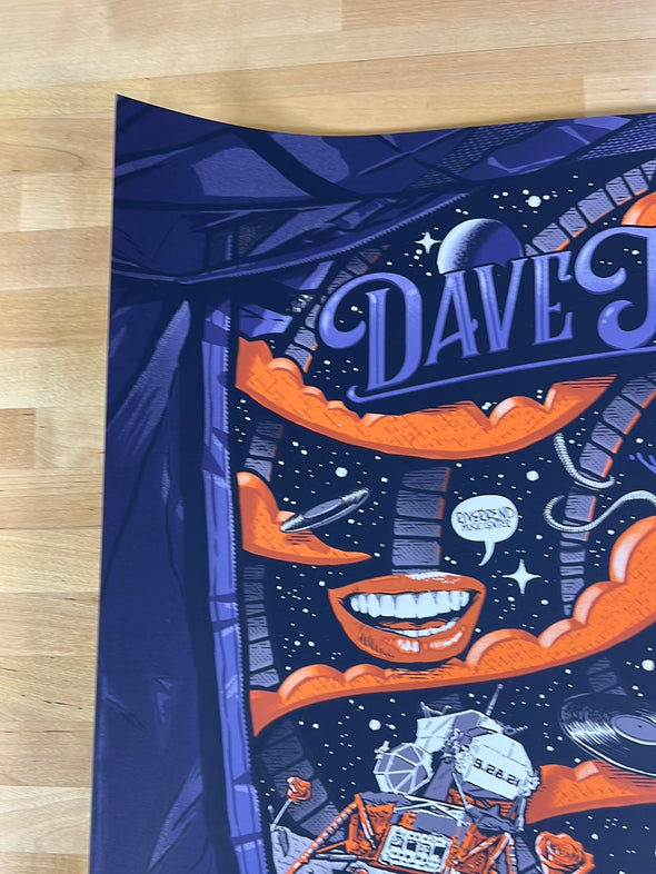 Dave Matthews Band - 2021 Darin Shock poster Cincinnati, OH