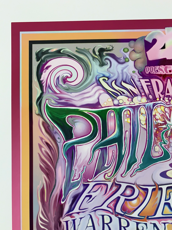 MHP 115 Phil Lesh and Friends - 2001 poster Maritime Hall San Fran 1st