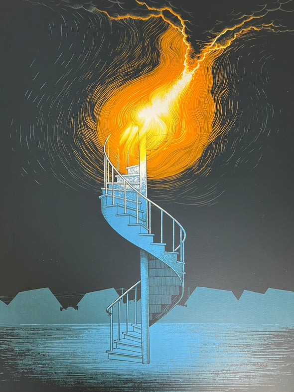Umphrey's McGee Art - 2016 Justin Santora poster staircase
