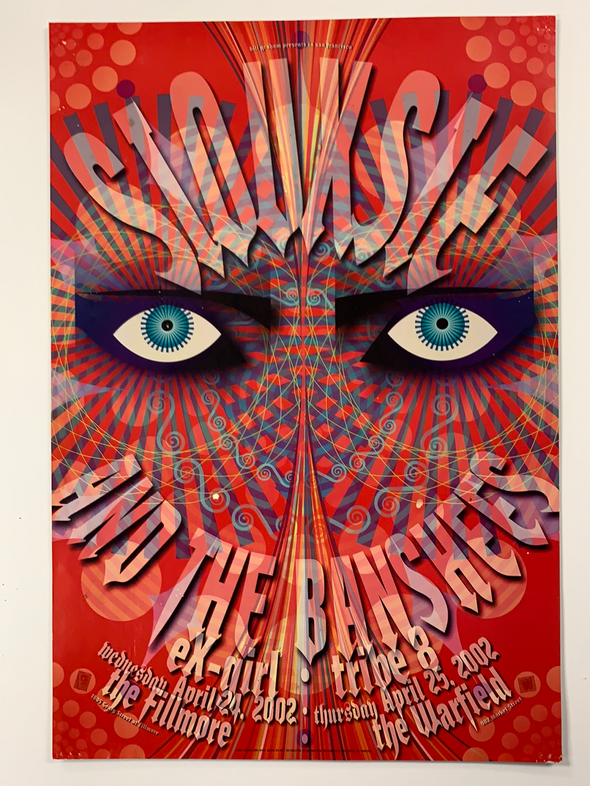 Siouxsie - 2002 Rex Ray poster Fillmore Auditorium San Fran 1st