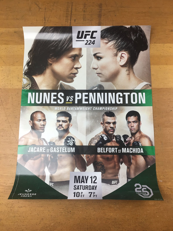 UFC 224- 2018 Poster Nunes vs Pennington
