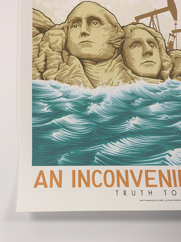 An Inconvenient Sequel - 2017 Justin Santora poster Al Gore Truth to Power