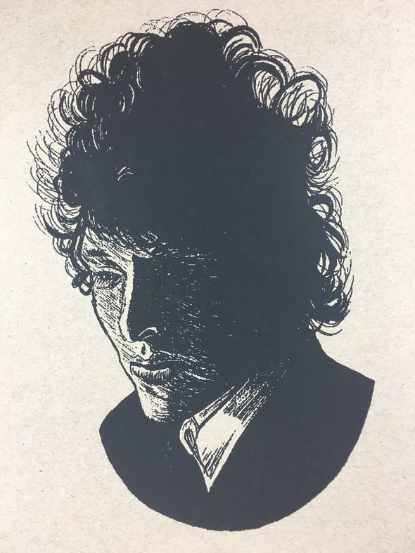 Bob Dylan The Rolling Stone - 2014 Brian Methe Art Print