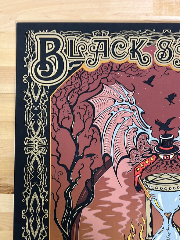 Black Sabbath - 2016 Mike Dubois poster Denver, CO