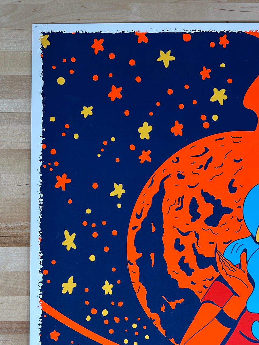 Nathaniel Rateliff & the Night Sweats - 2016 poster Red Rocks Morrison ...