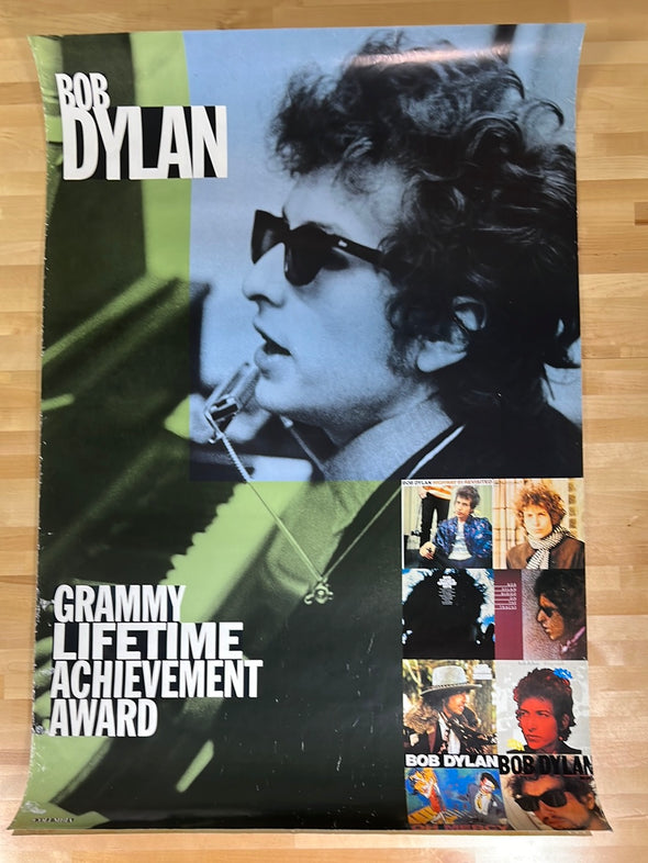 Bob Dylan - 1991 promo poster Grammy Lifetime Achievement Awards