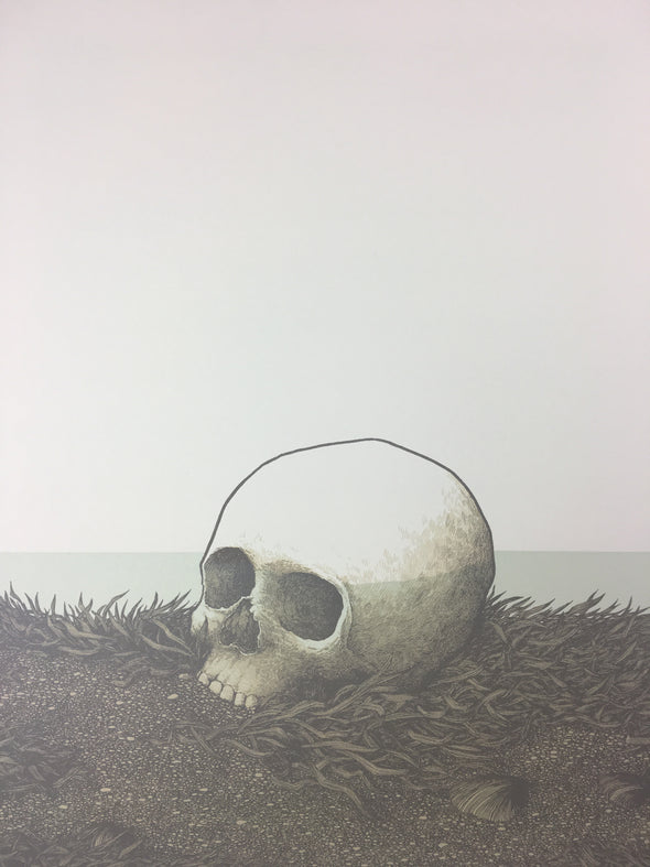 To Live and Die in Lake Michigan - 2013 Justin Santora Poster Art Print