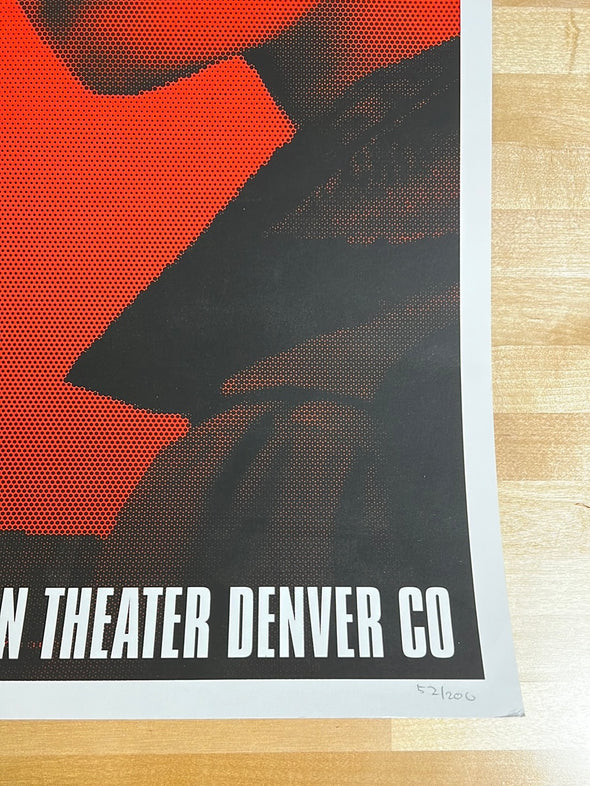Streetlight Manifesto - 2018 poster Denver, CO Ogden Theater 7/21