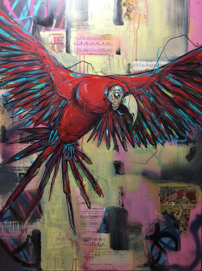 Bird of Paradise III - 2016 Chicago Artist Bunny XLV