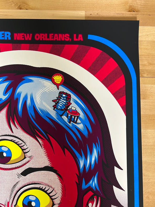 Ween - 2022 Zombie Yeti poster New Orleans, LA 1st N2