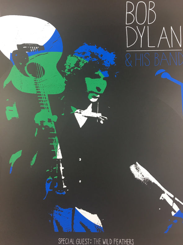 Bob Dylan - 2013 Pete Cardoso Poster Louisville, KY Louisville Palace