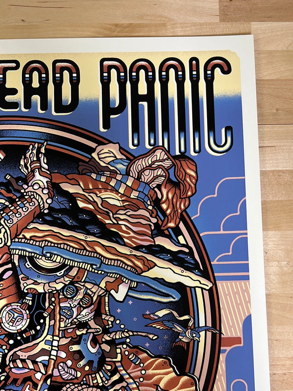 Widespread Panic - 2018 Guy Burwell poster Red Rocks Morrison, CO