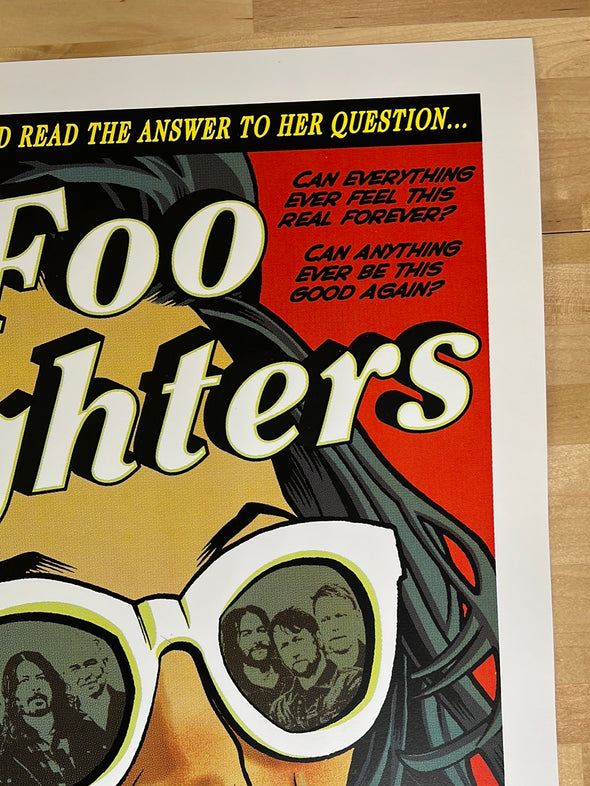 Foo Fighters - 2020 Brian Ewing poster Cincinnati, OH AP