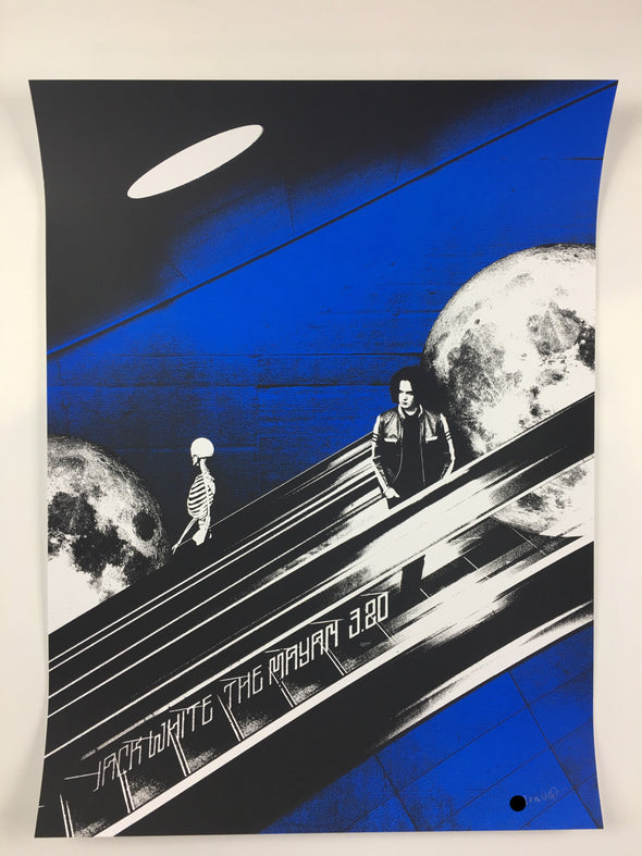 Jack White - 2018 Rob Jones Poster Los Angeles, CA Mayan Theater