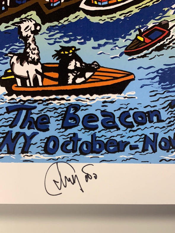 The Beacon Jams - 2020 Jim Pollock poster Trey signed!