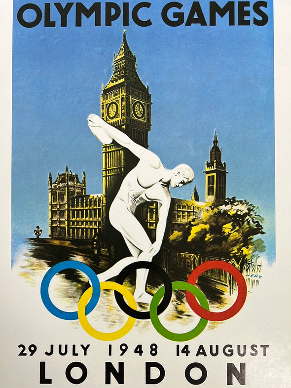 Canon Olympic Commemorative Series 1984  - poster 1948 London
