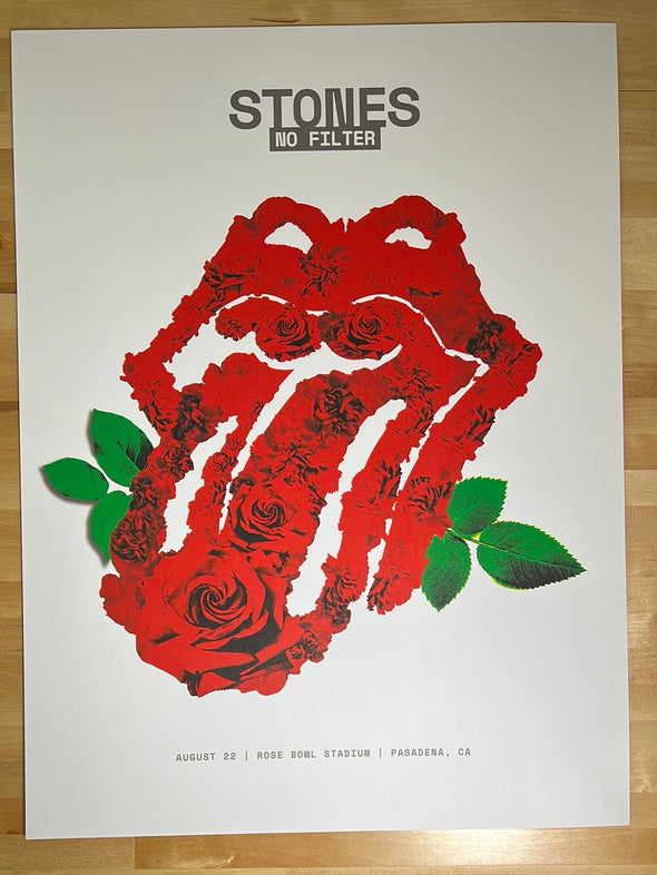 Rolling Stones - 2019 poster No Filter Tour Pasadena, CA