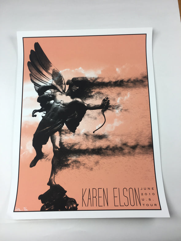 Karen Eilson - 2010 Todd Slater Poster June U.S Tour