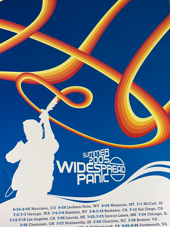 Widespread Panic - 2005 Chris Bilheimer poster Summer Tour
