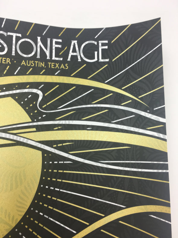 Queens of the Stone Age - 2018 Todd Slater Poster Austin, TX Austin 360 Amphithe