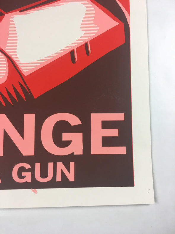 Change Into A Gun - 2009 Tim Doyle Poster Art Print