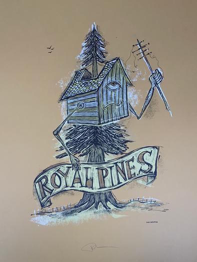 Royal Pines - 2009 Dan Grzeca Poster Art Print