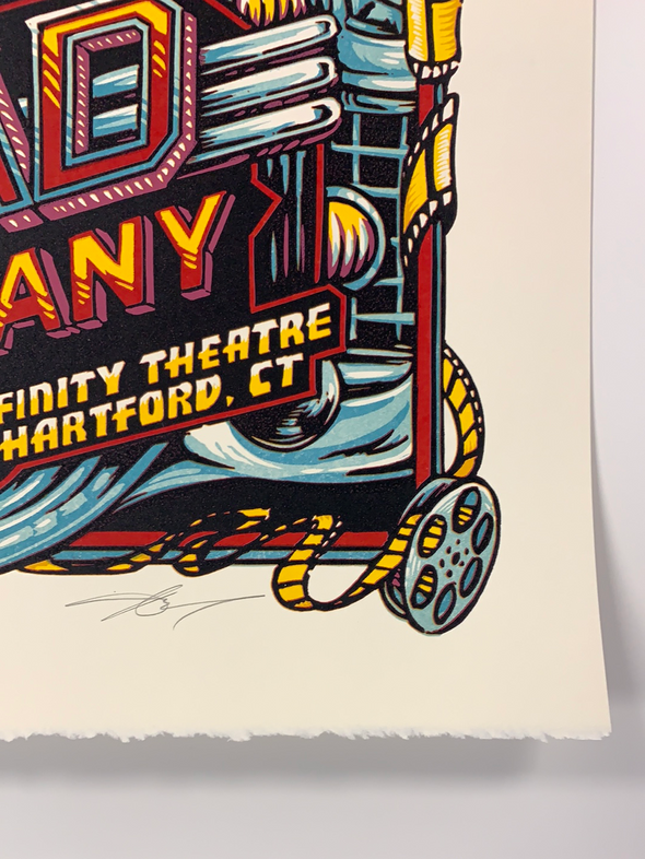 Dead & Company - 2016 AJ Masthay poster Hartford, CT Summer Tour