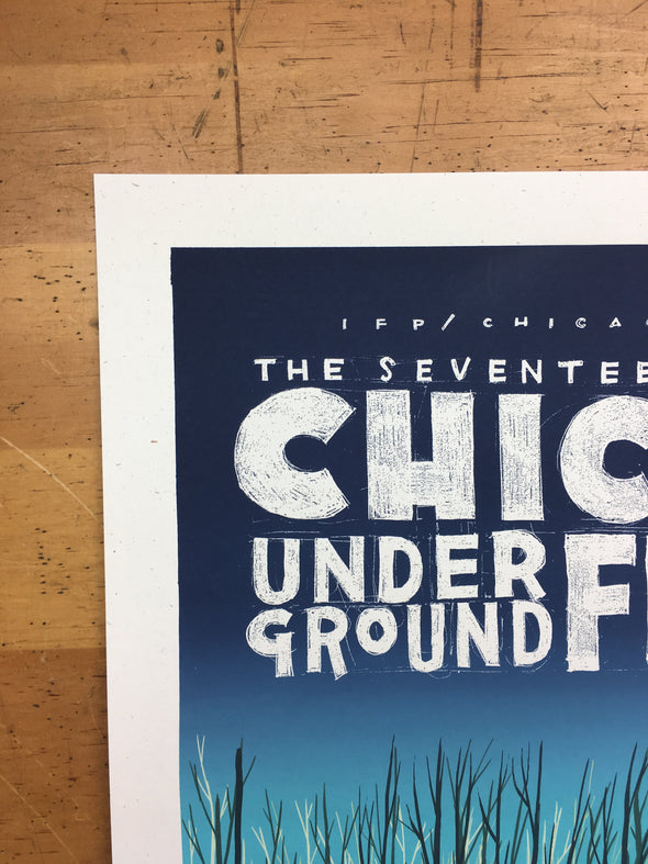 Chicago Underground Film Festival - 2010 Jay Ryan poster Chicago Gene Siskel Fil