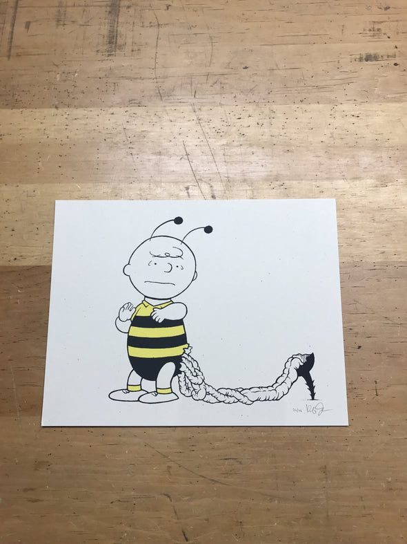 Grief - Rob Jones print I dreamed I was a bumblebee signed numbered