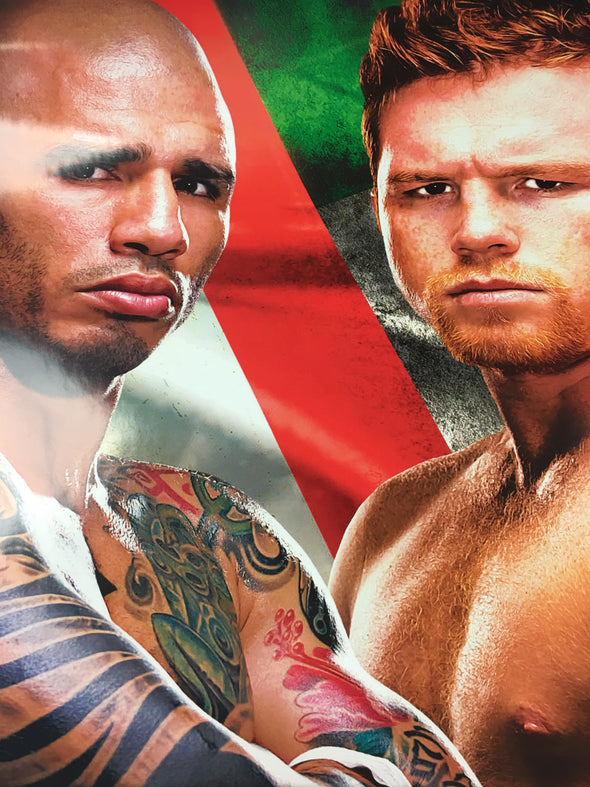 Boxing - 2015 Cotto vs Canelo Poster