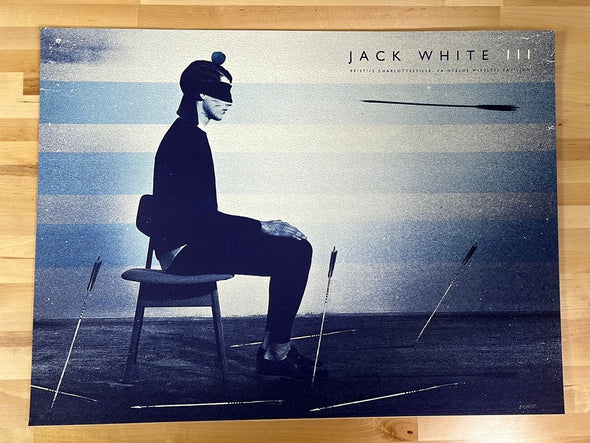 Jack White - 2012 The Silent Giants poster Charlottesville, VA