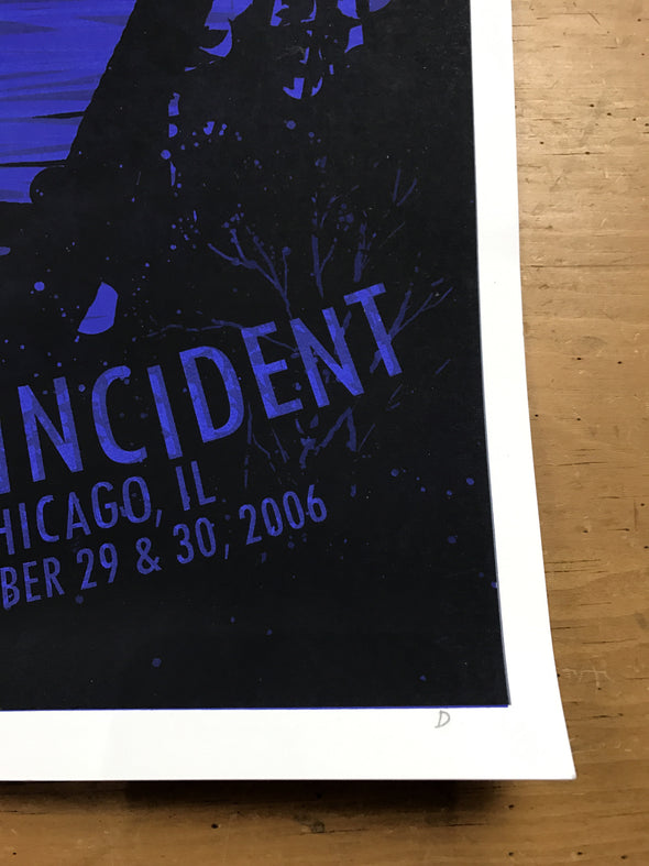 String Cheese Incident - 2006 Daniel Danger poster Chicago VARIANT