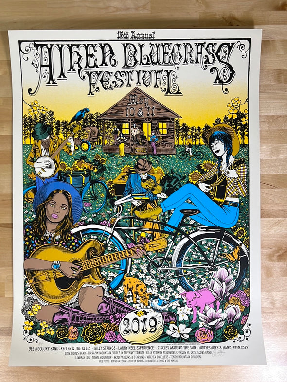 Aiken Bluegrass Festival - 2019 Caitlin Mattisson poster Aiken, SC