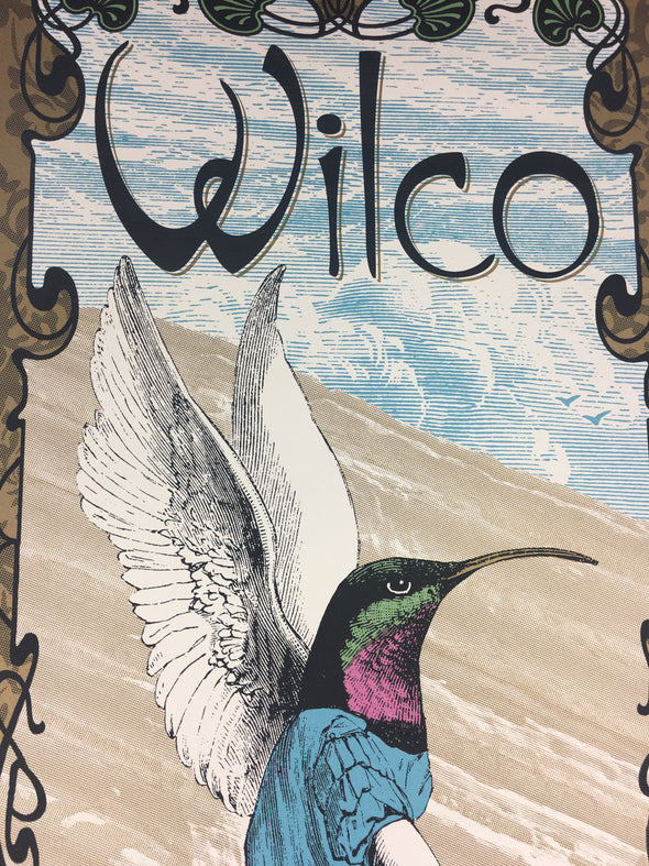 Wilco - 2012 Nate Duval Poster Morrison, CO Red Rocks Amphitheatre