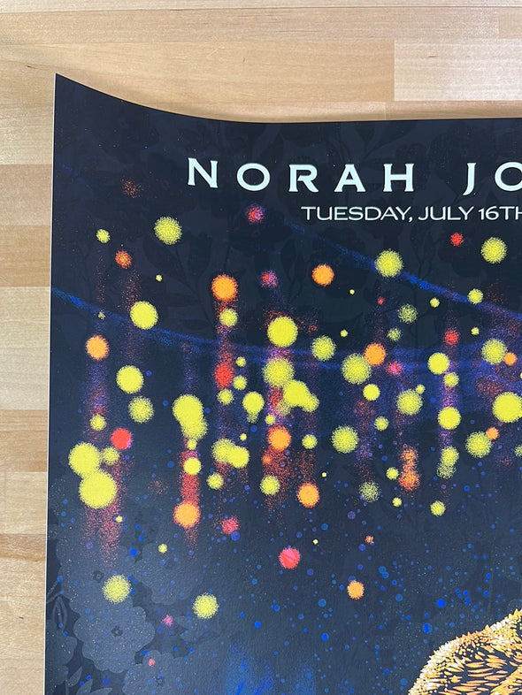 Norah Jones - 2019 Todd Slater poster Red Rocks Morrison, CO AP