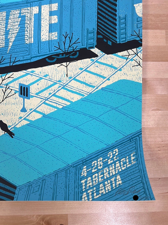 Jack White - 2022 Methane Studios poster Atlanta, GA N1