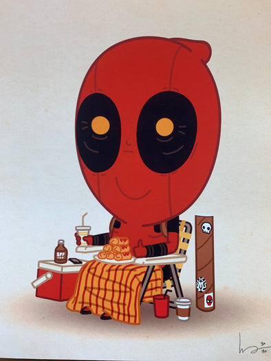 First in Line - 2014 Mike Mitchell poster art print