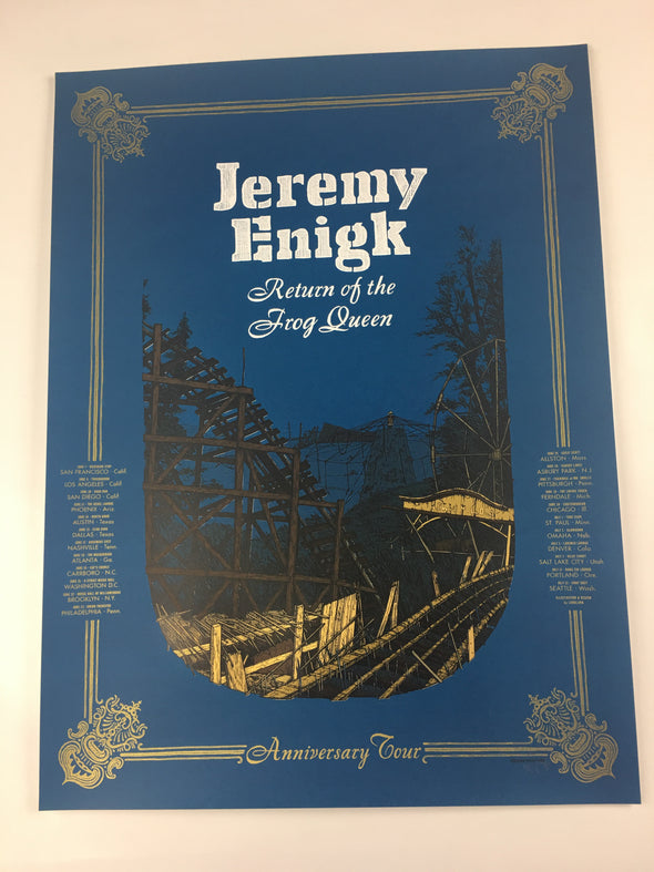 Jeremy Enigk - 2018 Landland Poster Anniversary Tour Return of the Frog Queen