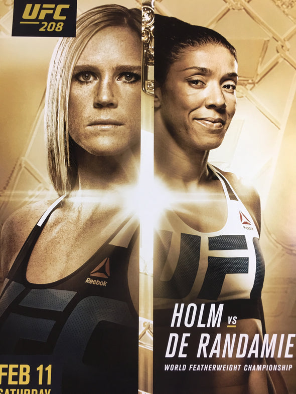 UFC 208 - Holm vs De Randamie Poster