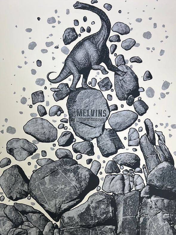 The Melvins - 2017 Dan McCarthy poster Boston, MA