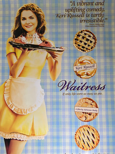 Waitress - 2007 video promo movie poster original vintage
