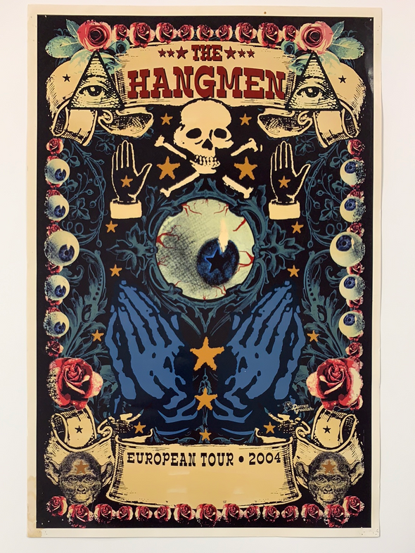 The Hangmen - 2004 Darren Grealish poster European Tour